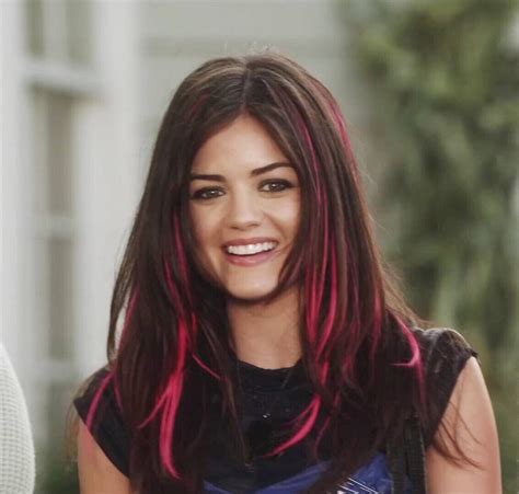 aria pretty little liars pink hair